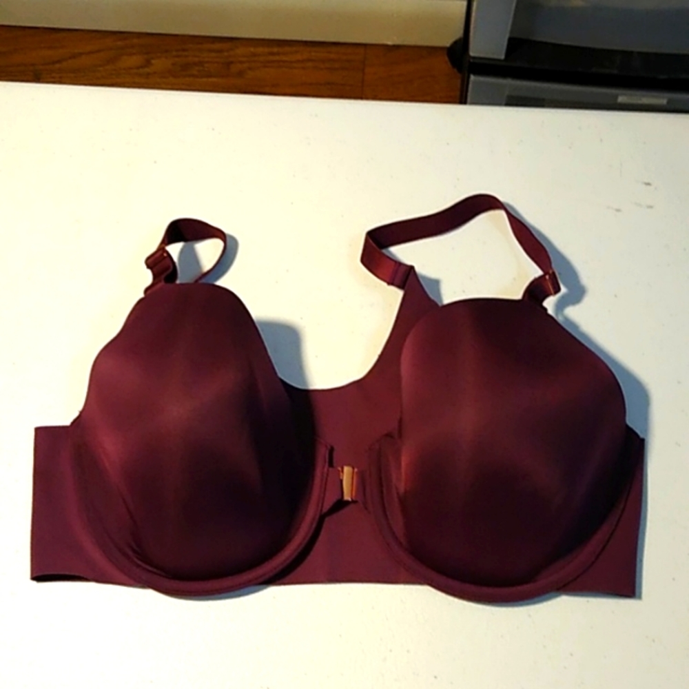 Soma Vanishing Back Bra 38 D Purple